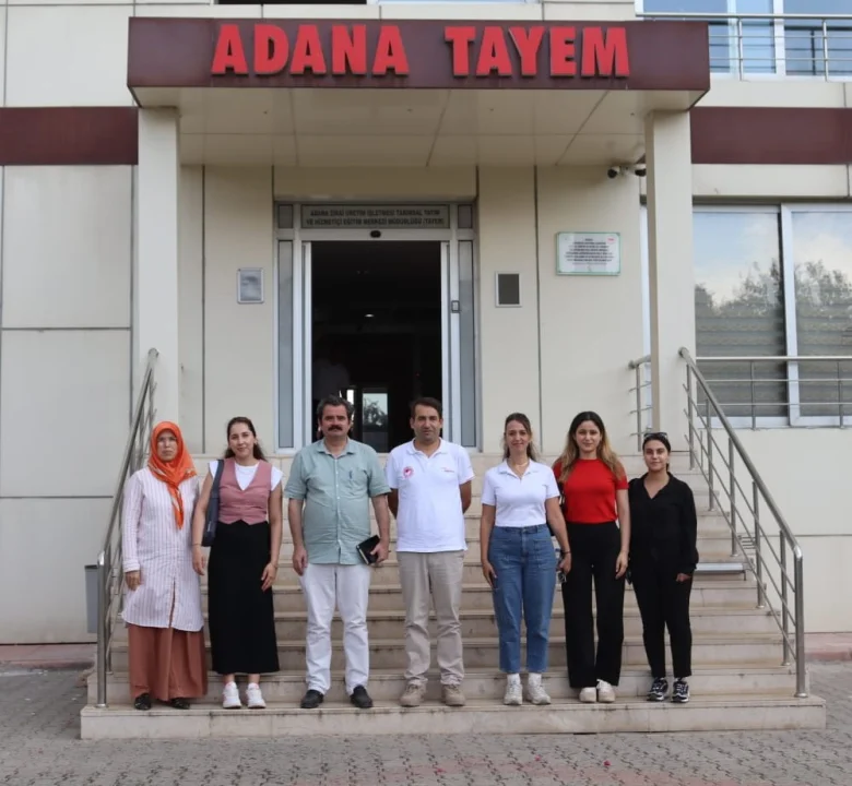 Rehberlik ve Rehabilitasyon Kurumu’ndan Adana Zirai Üretim İşletmesi Tarımsal Yayım ve Hizmetiçi Eğitim Merkezi Müdürlüğü’nü İş Birliği Ziyareti