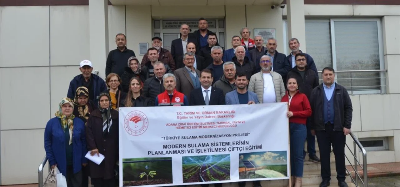 Modern Sulama ve İklim Dostu Tarım Eğitimi Tamamlandı